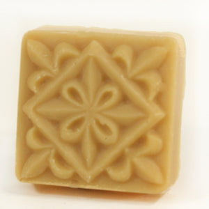 Guest Medieval Squares Tile - Sandalwood