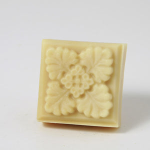 Square Deco Leaf - Sandalwood
