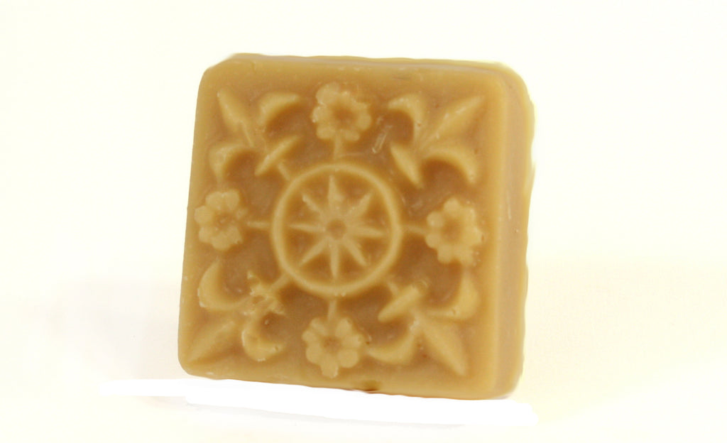 Guest Medieval Squares Floral - Sandalwood