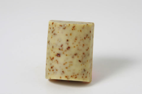 Domed Rectangle - Peppermint with Tea Leaf Bits