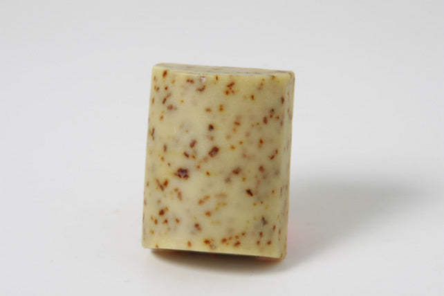 Domed Rectangle - Peppermint with Tea Leaf Bits